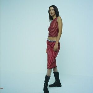 BELLA HADID x ABOUT YOU STRIPED SET